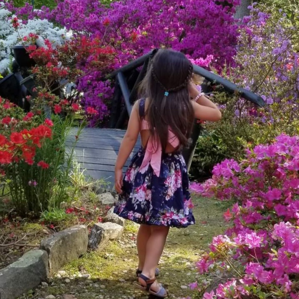 Sleeveless Backless Bowknot Floral Boho Summer Dress
